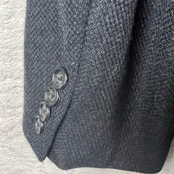 CORNELIANI Made In Italy Wool Cashmere Herringbone Blazer 42R - Picture 12 of 16